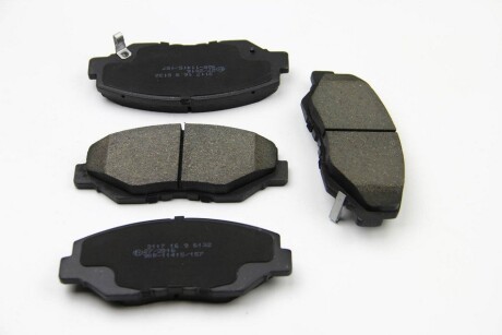 Гальмівні колодки пер. Honda Accord 03-08/CR-V 01-06 (akebono) - BREMSI BP3117