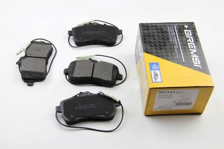 Фото 2 - Тормозные колодки BREMSI BP3182