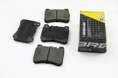 Гальмівні колодки пер. MB W203 00-07 (brembo) - (004420512090, 0044205120, A004420512041) BREMSI BP3265