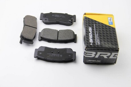Фото 2 - Гальмівні колодки BREMSI BP3314