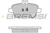 Гальмівні колодки зад. Mercedes Benz C117/W176/W246 - (0064202320, 0064207920, 0064208020) BREMSI BP3469 (фото 1)