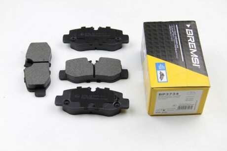 Фото 2 - Гальмівні колодки BREMSI BP3734