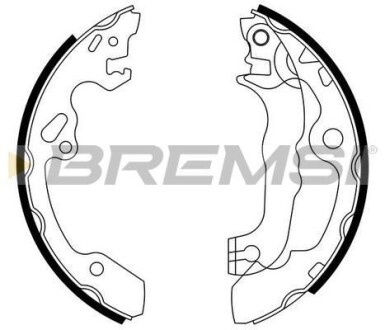 Комлект тормозных накладок - (98AB2200BE, 98AB2200BD, 6530772) BREMSI GF0238