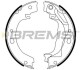 Комлект тормозных накладок - (0449502070, 0449502120, 0449502180) BREMSI GF0970 (фото 1)