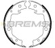 Гальмівні колодки зад. Leaf/Tiida/Pulsar/Sentra/Juke/Cube/Qashqai/X-Trail/RAV 4/Koleos 07- - (44060CY025, 4654042020, 4654042010) BREMSI GF0976 (фото 1)