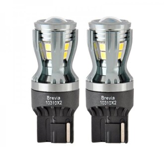 Led лампа powerpro w21w 350lm 12/24v (2шт.) (уценка) - BREVIA 10310X2