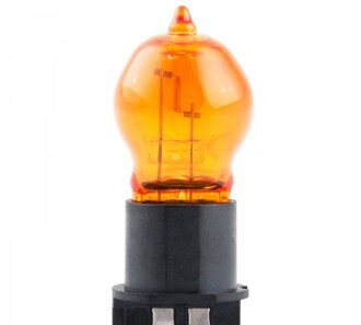 Лампа накаливания Power +30% PWY24W 12V 24W WP3,3x14,5/4 AMBER (1 шт.) - BREVIA 12228C