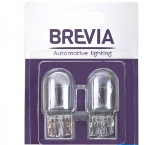 Лампа накаливания W21/5W 12V 21/5W W3x16q B2 (2 шт.) - BREVIA 12311B2