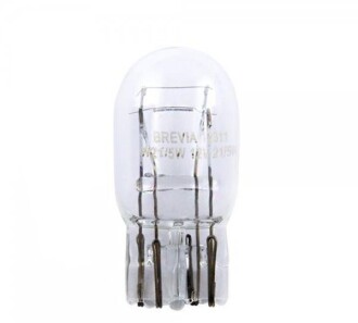 Лампа накаливания W21/5W W3x16q 12V (1 шт.) - BREVIA 12311C