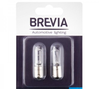 Лампа накаливания H21W 12V 21W BAY9s (2 шт.) - BREVIA 12329B2