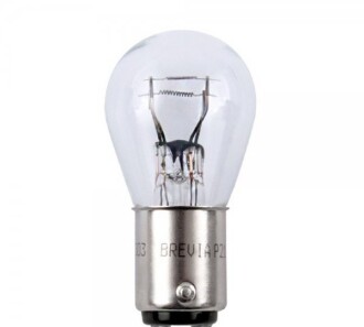Лампа розжарювання P21/5W 24V 21/5W BAY15d (1 шт.) - BREVIA 24303C