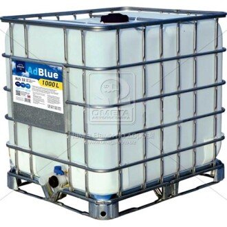 Рідина AdBlue для систем SCR 1000L (з кубом) - BREXOL 501579 AUS 32 CUBE