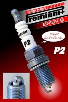 Свічка запалювання P2 Iridium Premium+ - (12290RSH004, 12290RSH003, 980795615V) BRISK 1620