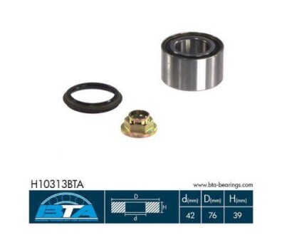 Комплект підшипника колеса - BTA H10312BTA
