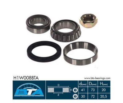 Комплект підшипника колеса - BTA H1W008BTA