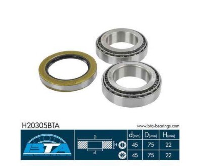 Фото товара Подшипник ступицы BTA H20305BTA : Купить на tto.com.ua
