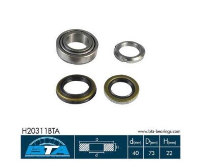 Комплект підшипника колеса - BTA H20311BTA