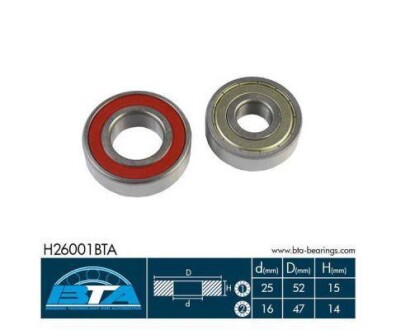 Комплект підшипника колеса - BTA H26001BTA