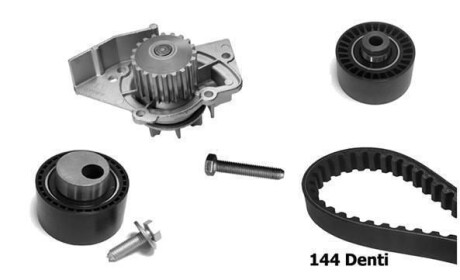 Water pump & timing belt set - BUGATTI KBU5509D