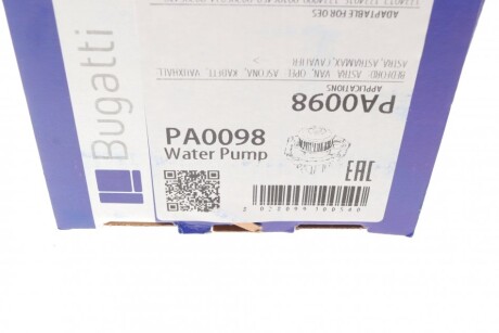 Фото 9 - Водяний насос BUGATTI PA0098