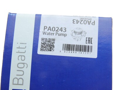 Фото 9 - Водяной насос BUGATTI PA0243