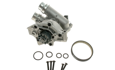 Помпа води Audi A3-A8/Skoda/Seat/VW 1.8-2.0FSI/TFSI 04- (29z)(B/B)(6 лоп)(з термостатом) - BUGATTI PA10460