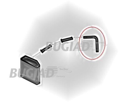 Фото 2 - Патрубок турбіни BUGIAD 82680