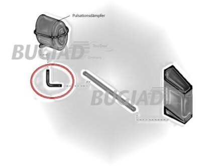 Фото 2 - Патрубок турбіни BUGIAD 86602