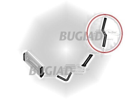 Фото 2 - Патрубок турбіни BUGIAD 86632