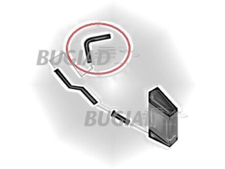 Фото 2 - Патрубок турбіни BUGIAD 87611