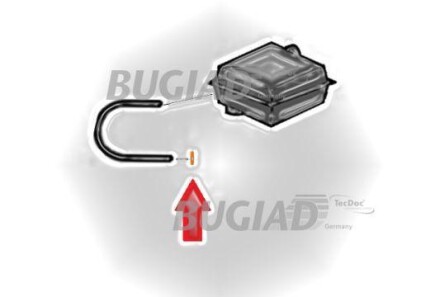 Фото 2 - Патрубок турбіни BUGIAD 87629