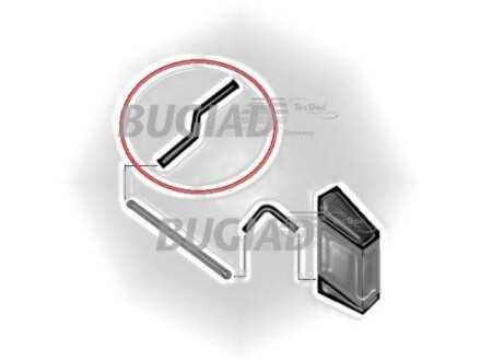 Фото 2 - Патрубок турбіни BUGIAD 87633