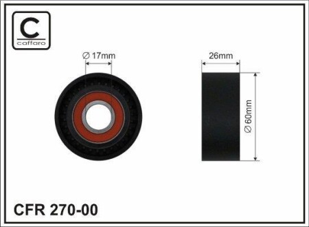 Ролик - CAFFARO 27000