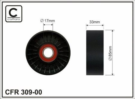 Ролик - CAFFARO 30900