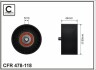 Ролик натяжного механізму поліклинового ремня mercedes actros/mp2/mp3 om541.920-om542.962 04.96- 80x - ((5412000770, 5412002170, 5412002670, A5412001170, 5412001170)) CAFFARO 478118 (фото 1)