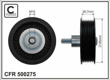 Ролик - CAFFARO 500275