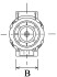 ГЕНЕРАТОР FORD MAVERICK 3.0I 01- MAZDA TRIBUTE 3.0I 00- - ((1L8U10300CD, 1L8U10300CE, 1L8Z10346CB, AJ0318300A, AJ0318300B)) CARGO 112961 (фото 6)