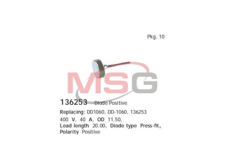 Діод - CARGO 136253