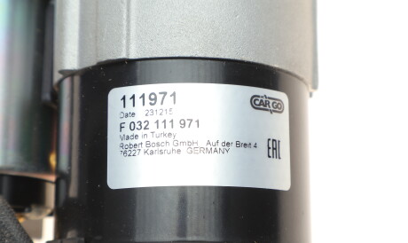 Фото 3 - Стартер CARGO F 032 111 971 (F032111971)