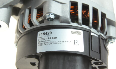 Фото 3 - Генератор CARGO F 032 115 429 (F032115429)