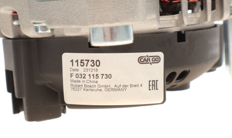 Фото 3 - Генератор CARGO F 032 115 730 (F032115730)