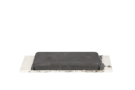 Бампер - буфер (en) aluminium- rubber plate 170x60x16мм - CARGOPARTS CARGO-C019