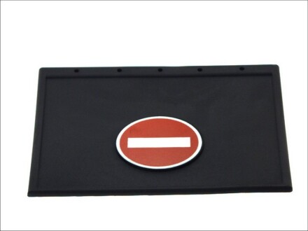 Бризковик Прав (із знаком "проїзд заборонено"400x320мм) - CARGOPARTS CARGO-M12/P