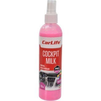 Полироль для салона Cockpit Milk, 250мл - CarLife CF025