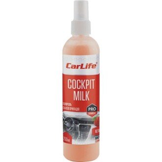 Поліроль для салону Cockpit Milk, 250мл - CarLife CF038