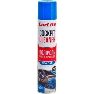 Полироль для салона Cockpit Cleaner, 320мл - CarLife CF325