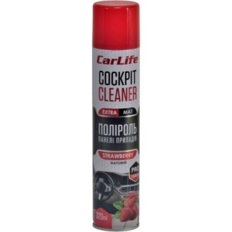 Поліроль для салону Cockpit Cleaner Extra Mat, 320мл - CarLife CF343