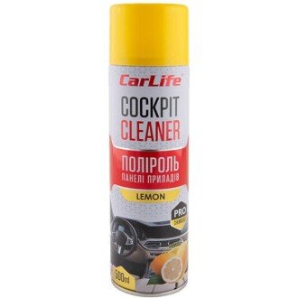 Поліроль для салону Cockpit Cleaner, 500мл - CarLife CF503