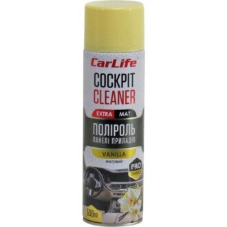 Поліроль для салону Cockpit Cleaner Extra Mat, 500мл - CarLife CF520
