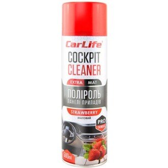 Полироль для салона Cockpit Cleaner Extra Mat, 500мл - CarLife CF523